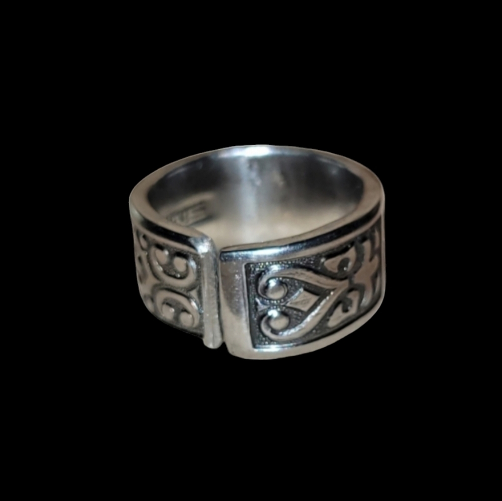 Men's Solid Handmade Forged Spoon Ring Size 13